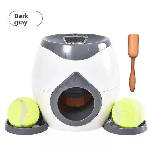 Automatic Ball Launcher for Dogs Mental Stimulation Interactive Training Dog Toys Indoor Outdoor Ball Thrower Machine Pet Toys
